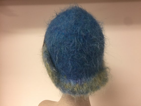 Hand made felted hat with pin - image 4