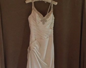 Designer wedding dress size small