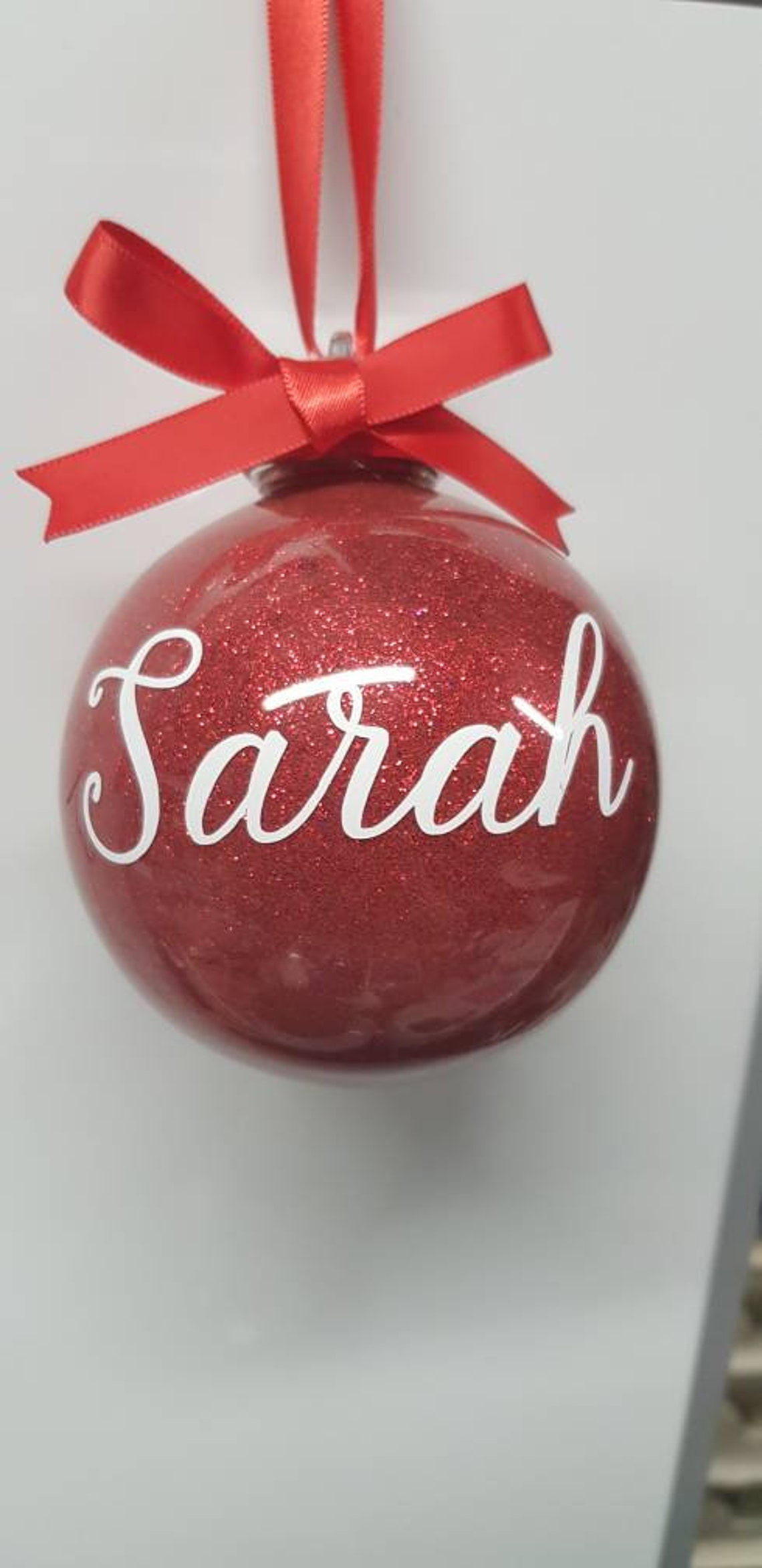Christmas bauble-personalised | Etsy