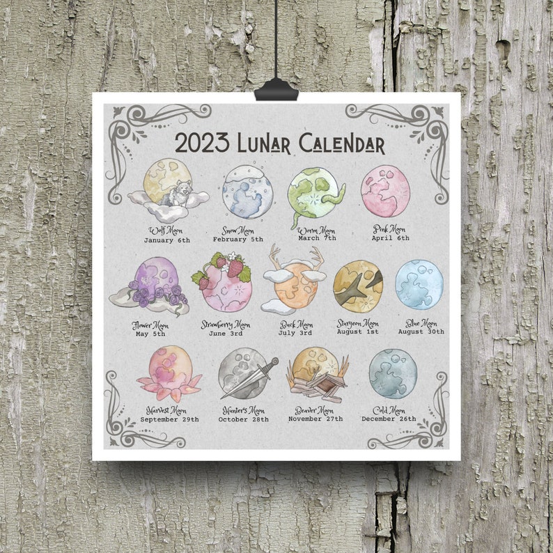 2023-full-moon-calendar-monthly-moon-names-etsy-uk