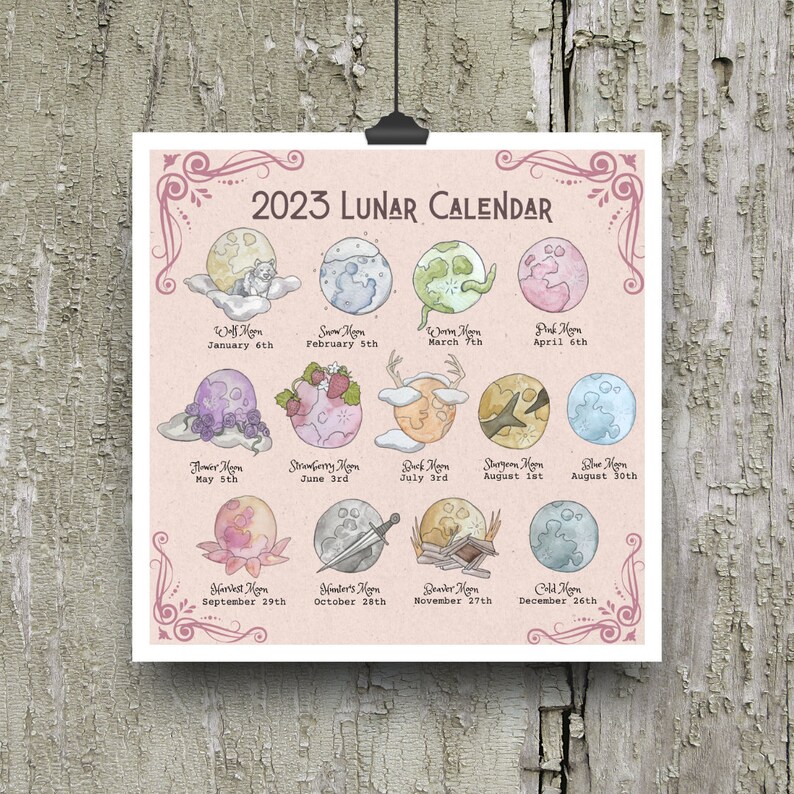 2023-full-moon-calendar-monthly-moon-names-etsy-uk