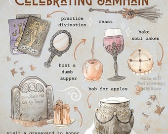 Impression Célébration de Samhain - Art mural