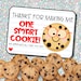 Smart Cookie Teacher Appreciation Gift Tag Instant Download Printable ...