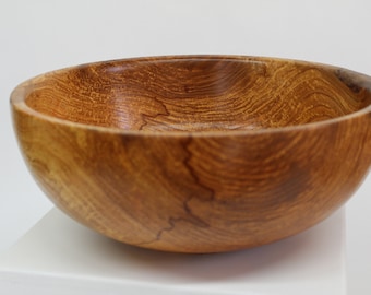 Ash fruit or serving bowl 12 3/4 in diameter x 5 1/4 high