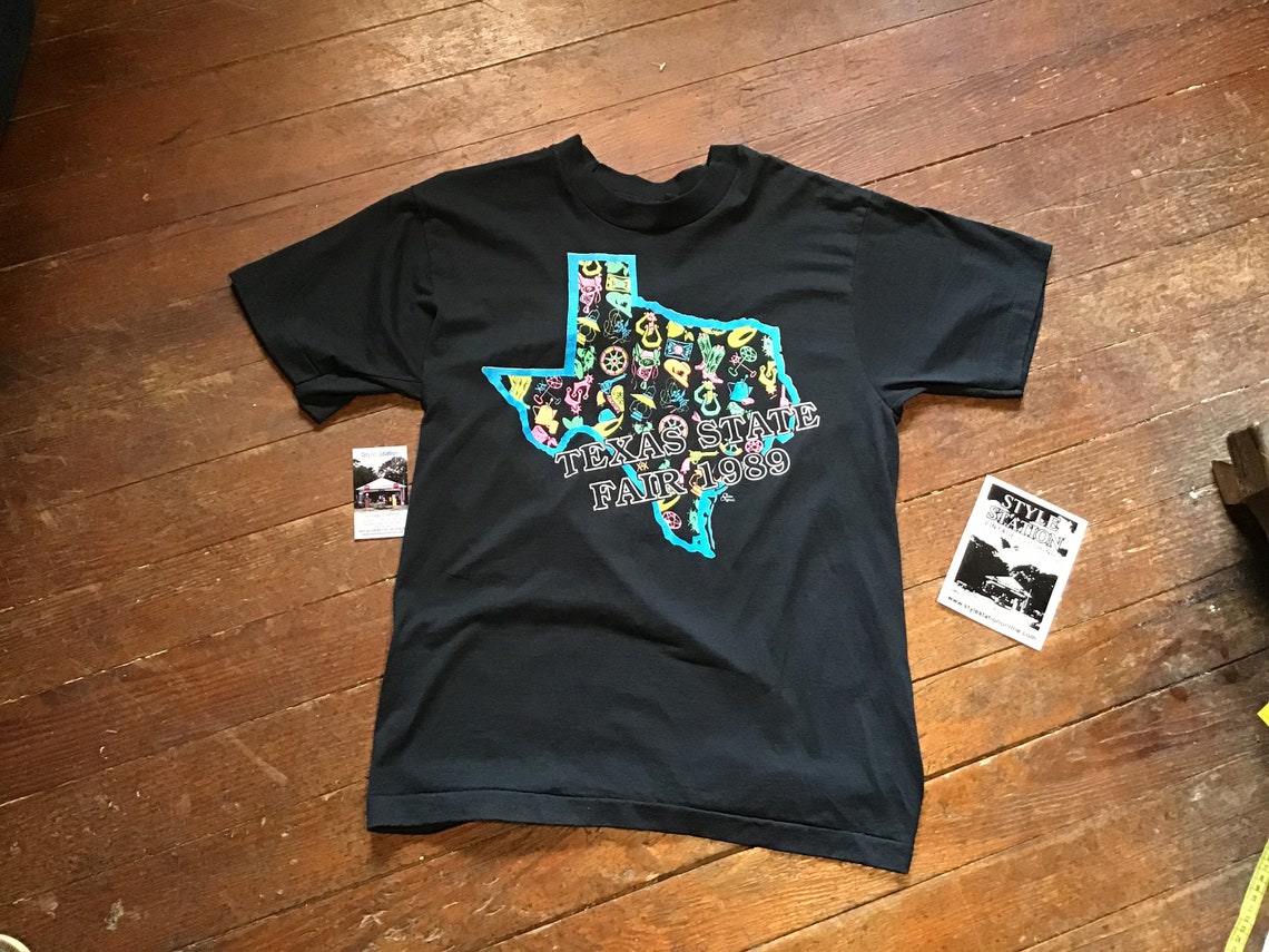 Unused 80s State Fair of Texas T Shirt sz L | Etsy