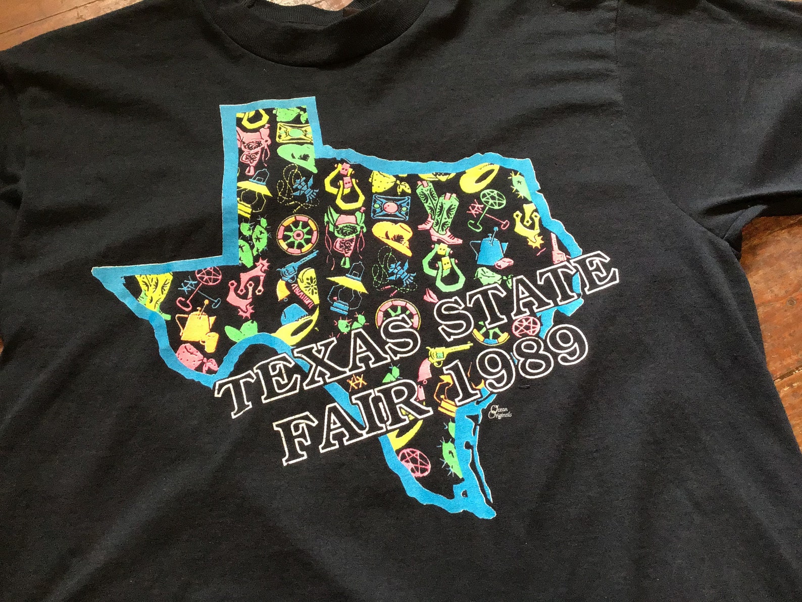 Unused 80s State Fair of Texas T Shirt sz L | Etsy