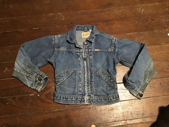 50s Kid’s Wrangler Western jacket 24” chest