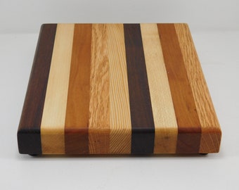 Handmade cutting board / cheese board / charcuterie board / mini cutting board / cheese tray /  chopping block /  trivet