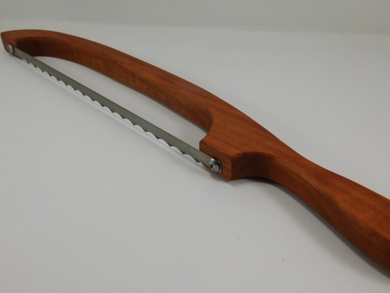 Handmade Bread Knife / Handmade Wooden Bread Knife / Fiddle Etsy