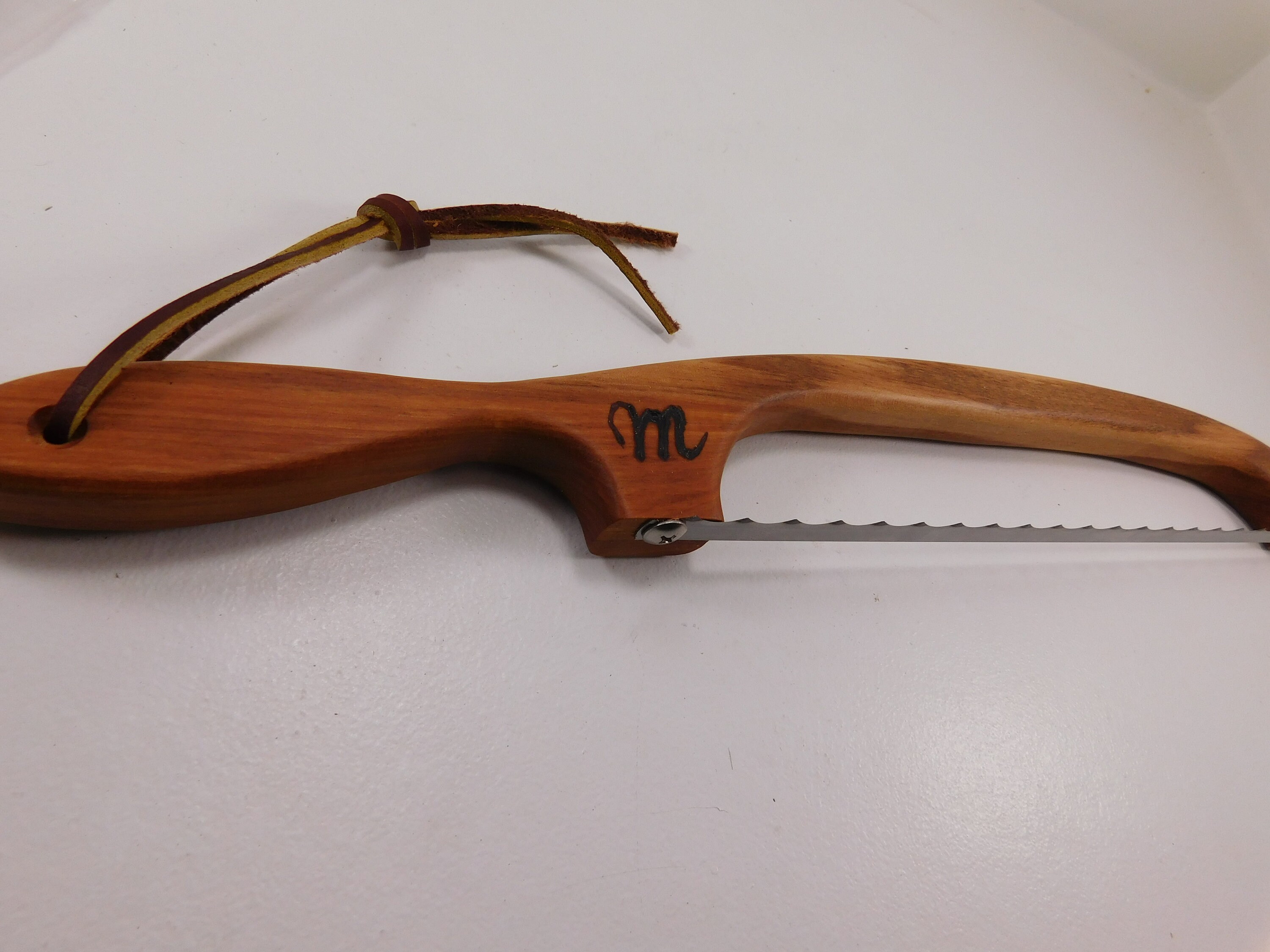 Handmade Bread Knife / Handmade Wooden Bread Knife / Fiddle Etsy