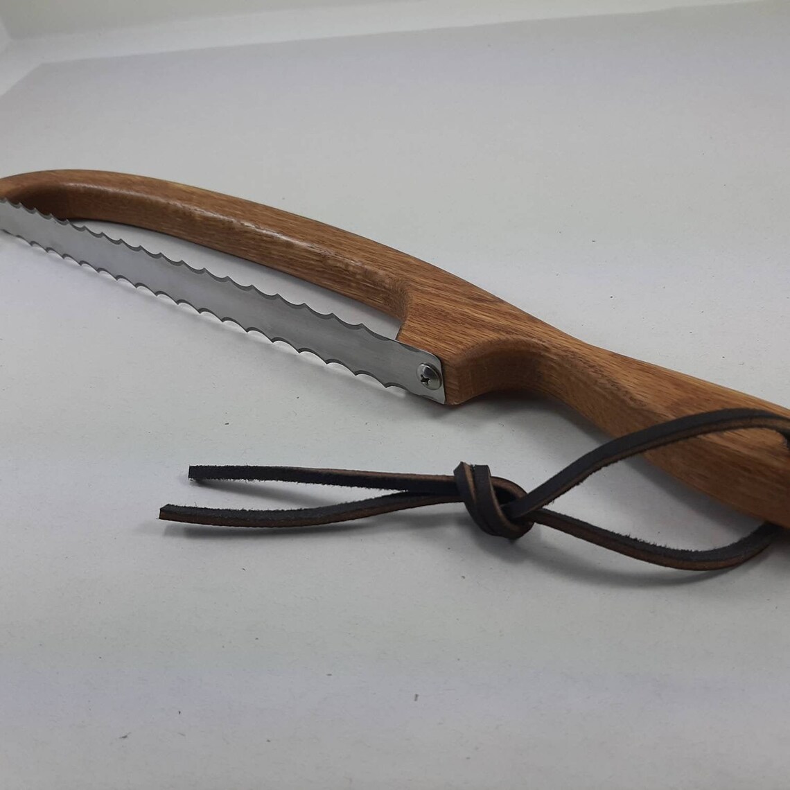 Double Edge Bread Knife Right AND Left Handed Combined / Etsy