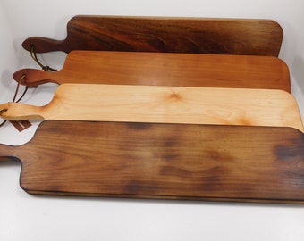 Handmade Charcuterie Board / French Bread Board / Bread Board / Long Cutting Board / Bread Slicing Board / Bread Server