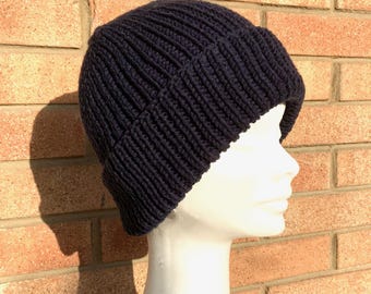 Fisherman style beanie - KNITTING PATTERN ONLY - no finished product