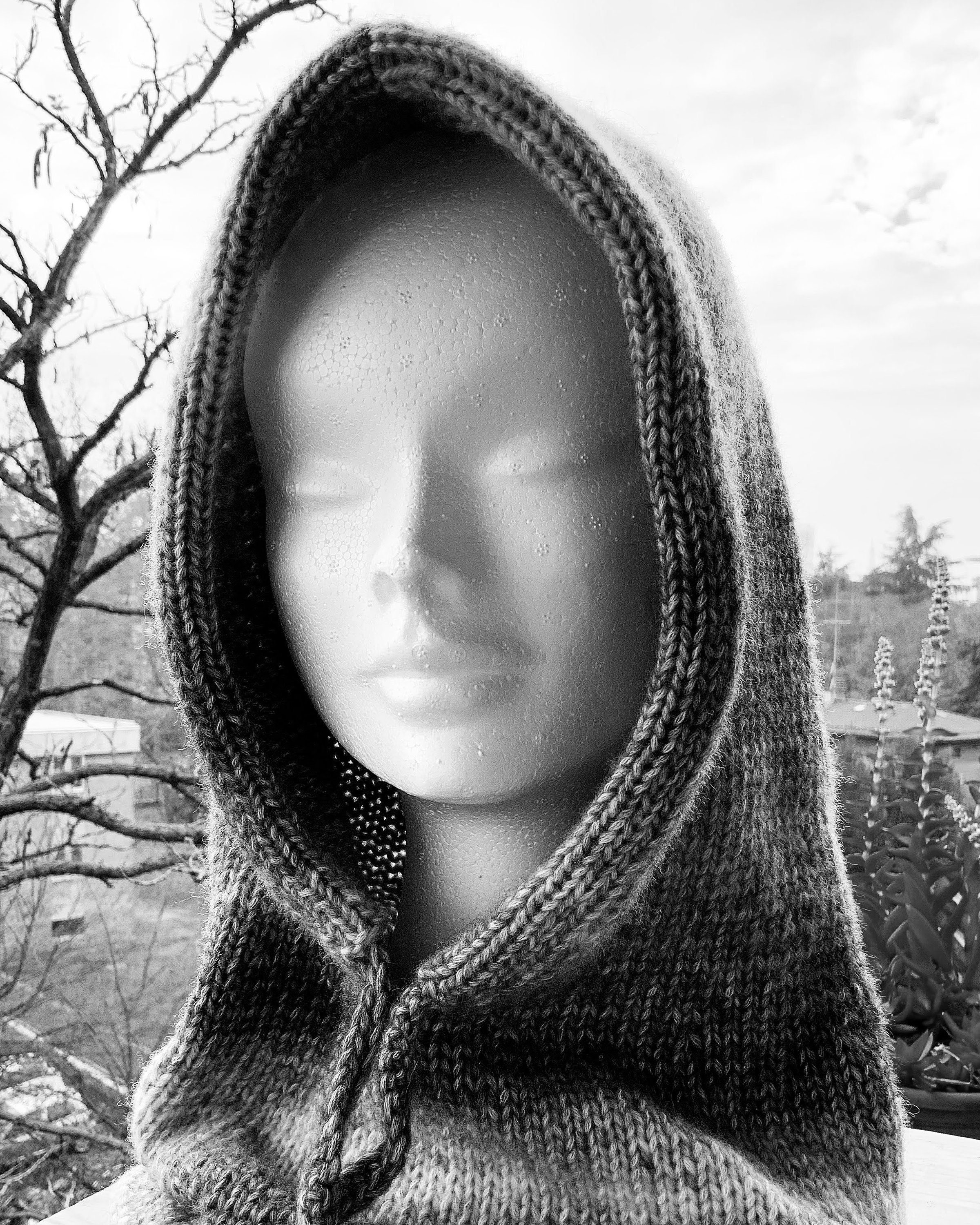 Cowl With Hood KNITTING PATTERN ONLY No Finished Product Etsy Canada