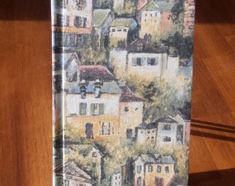 TRAVEL  JOURNAL:  Reminiscent of Europe... Another of Ed's unique handbound creations.