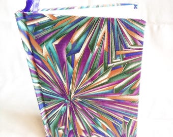 IMAGINE--BURSTS of color on cover, lavender lined pages.
