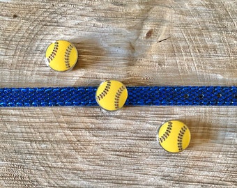 softball croc pins