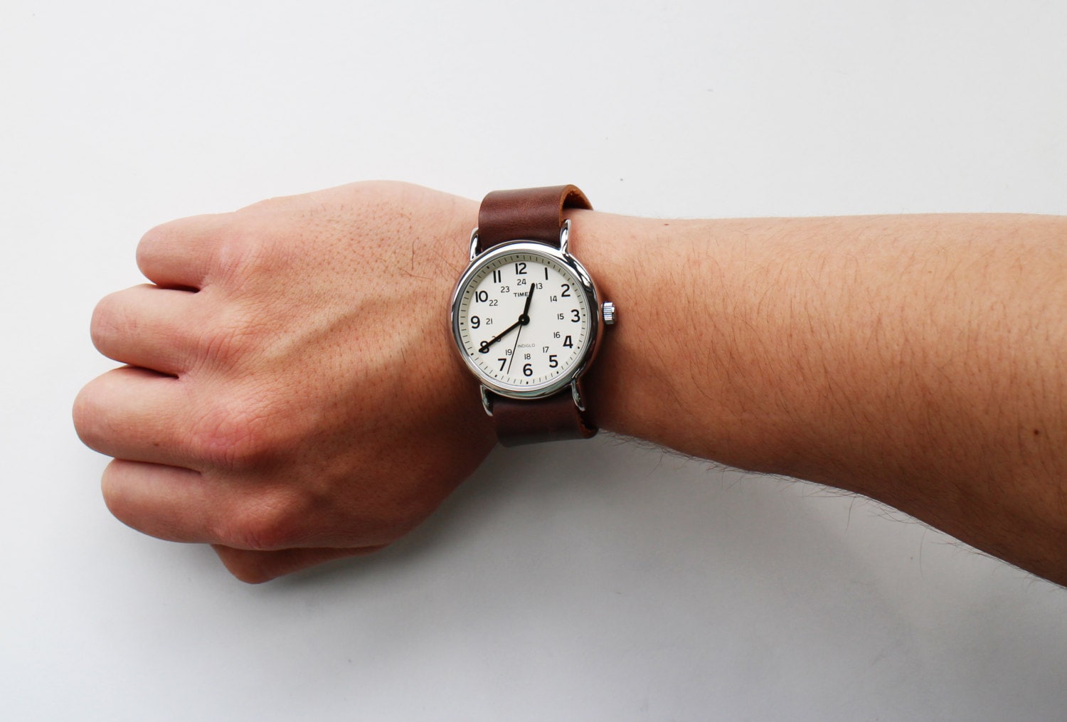 Leather Timex Weekender Watch Strap - Etsy