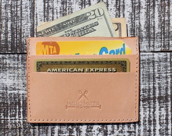 Leather Wallet Veg Tan