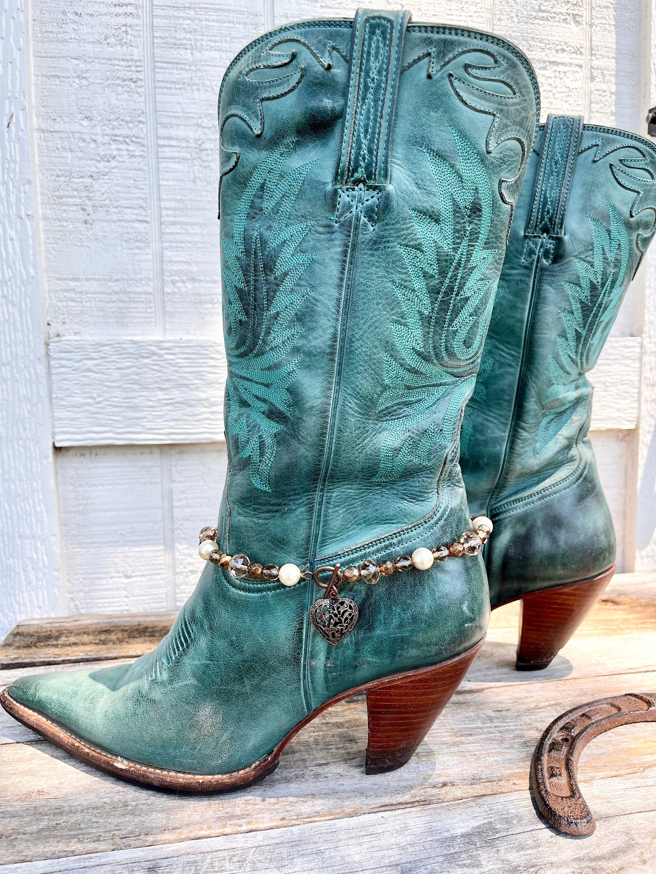 Glam cowboy cheap boots