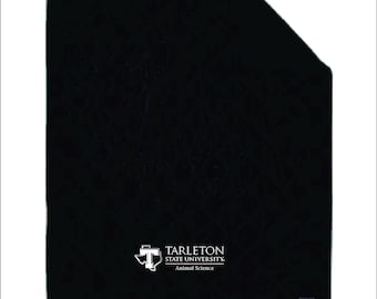 TSU2022052 Couverture polaire isolée matelassée avec science animale de l'université d'État de Tarleton