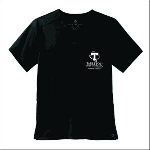 TSU2022041 Scrub Top with Pocket Logo Tarleton State University Animal Science