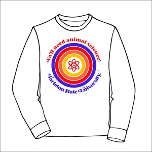 TSU2022032LS LS TShirt TSU Ya&#39;ll Need Animal Science