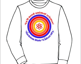 TSU2022032LS T-shirt LS TSU Ya'll Need Animal Science