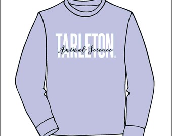TSU2022036LS T-shirt LS TSU Animal Science over Script