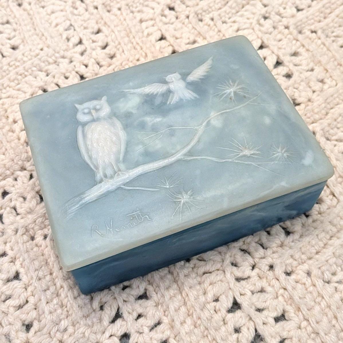 Vintage Incolay Box - Etsy