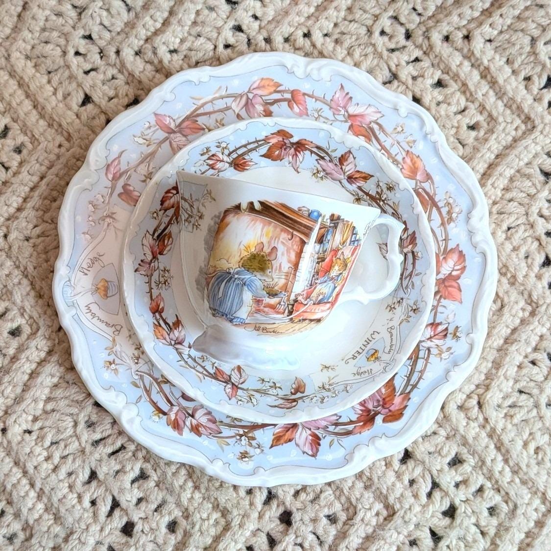 Brambly Hedge Plate Set - Etsy