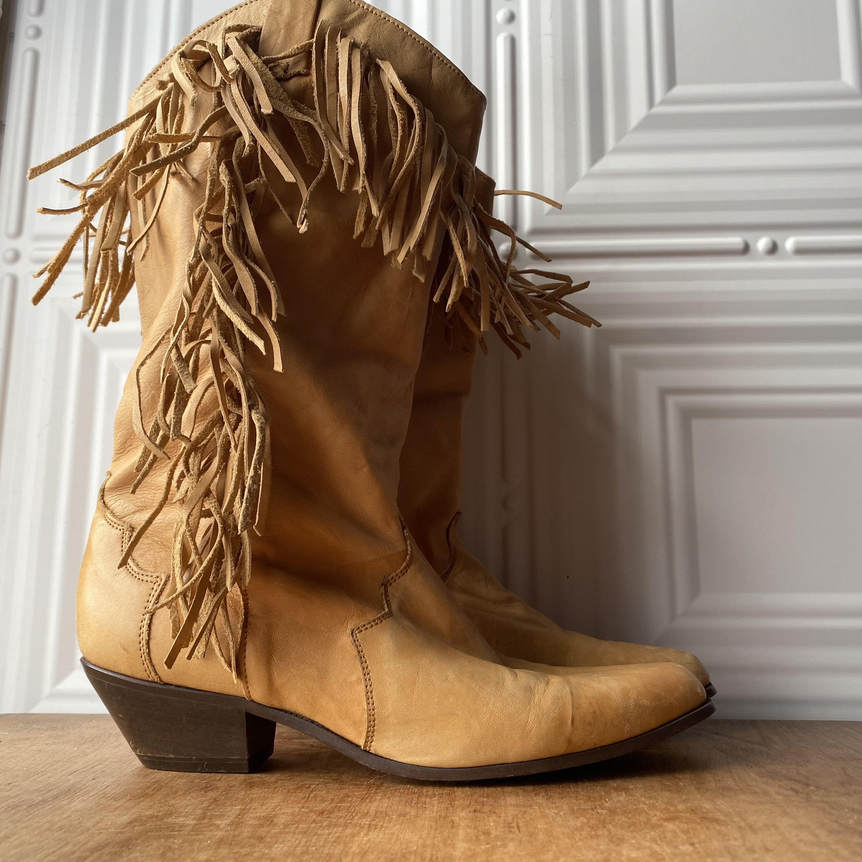 Dingo boots with clearance fringe