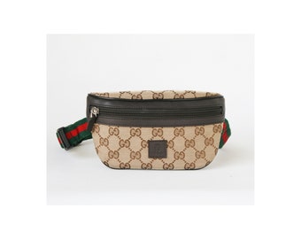 GUCCI Kids GG Web Pattern Sherry Waist Bag,Fanny Pack