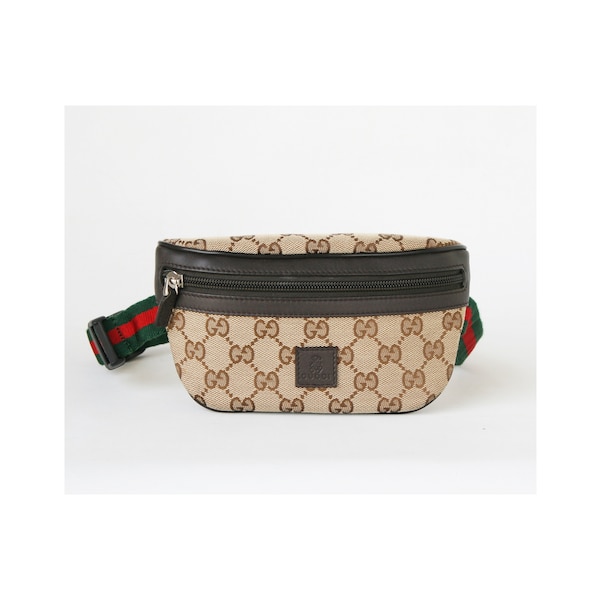 GUCCI Kids GG Web Pattern Sherry Gürteltasche, Bauchtasche