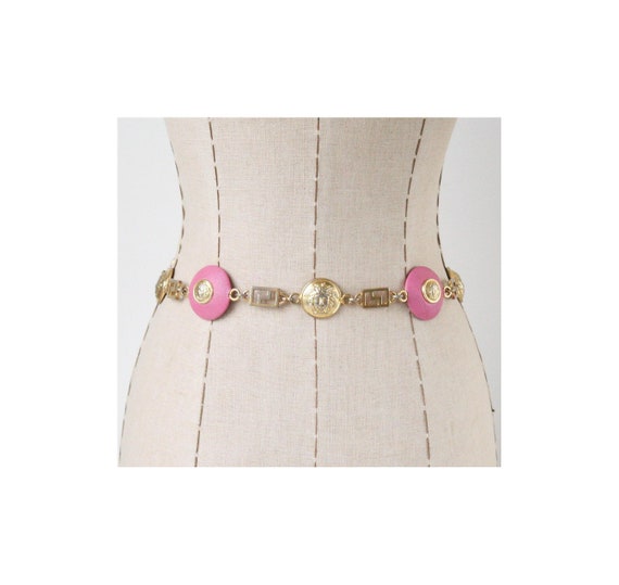 VERIFIED - Authentic Gianni Versace Medusa Pink L… - image 1