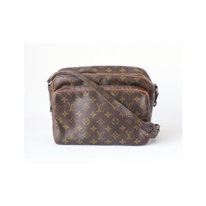 LOUIS VUITTON Compact Messenger Bag Shoulder Crossbody Unisex Mens Monogram  LV