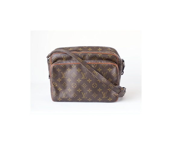 Louis Vuitton Vintage Monogram Messenger Bag Brown