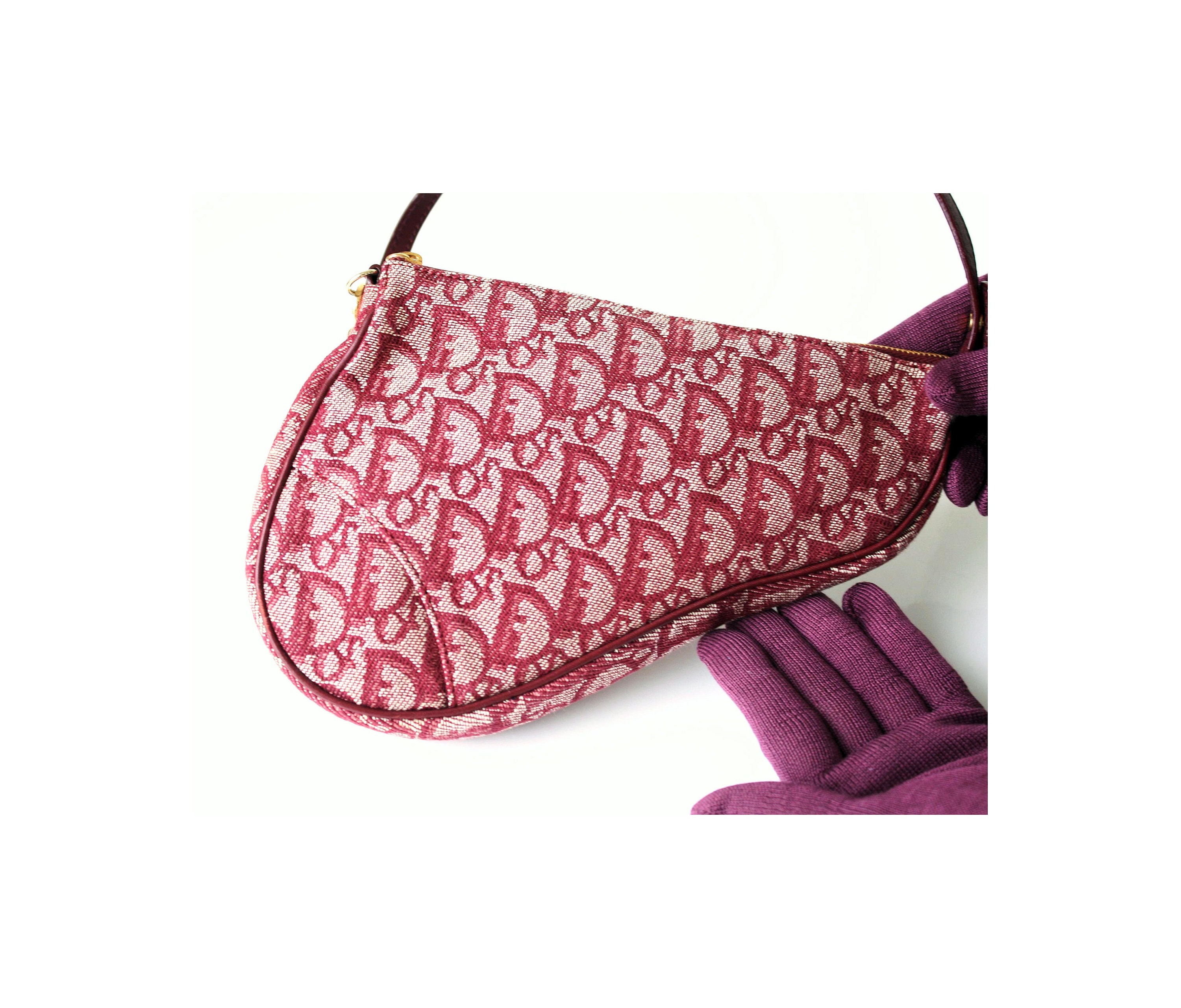 Dior saddle bag monogram vintage 2025 Dior saddle bag monogram vintage 2025