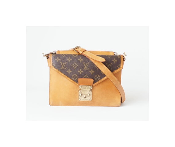 VERIFIED Louis Vuitton Monogram Biface Satchel Bag 
