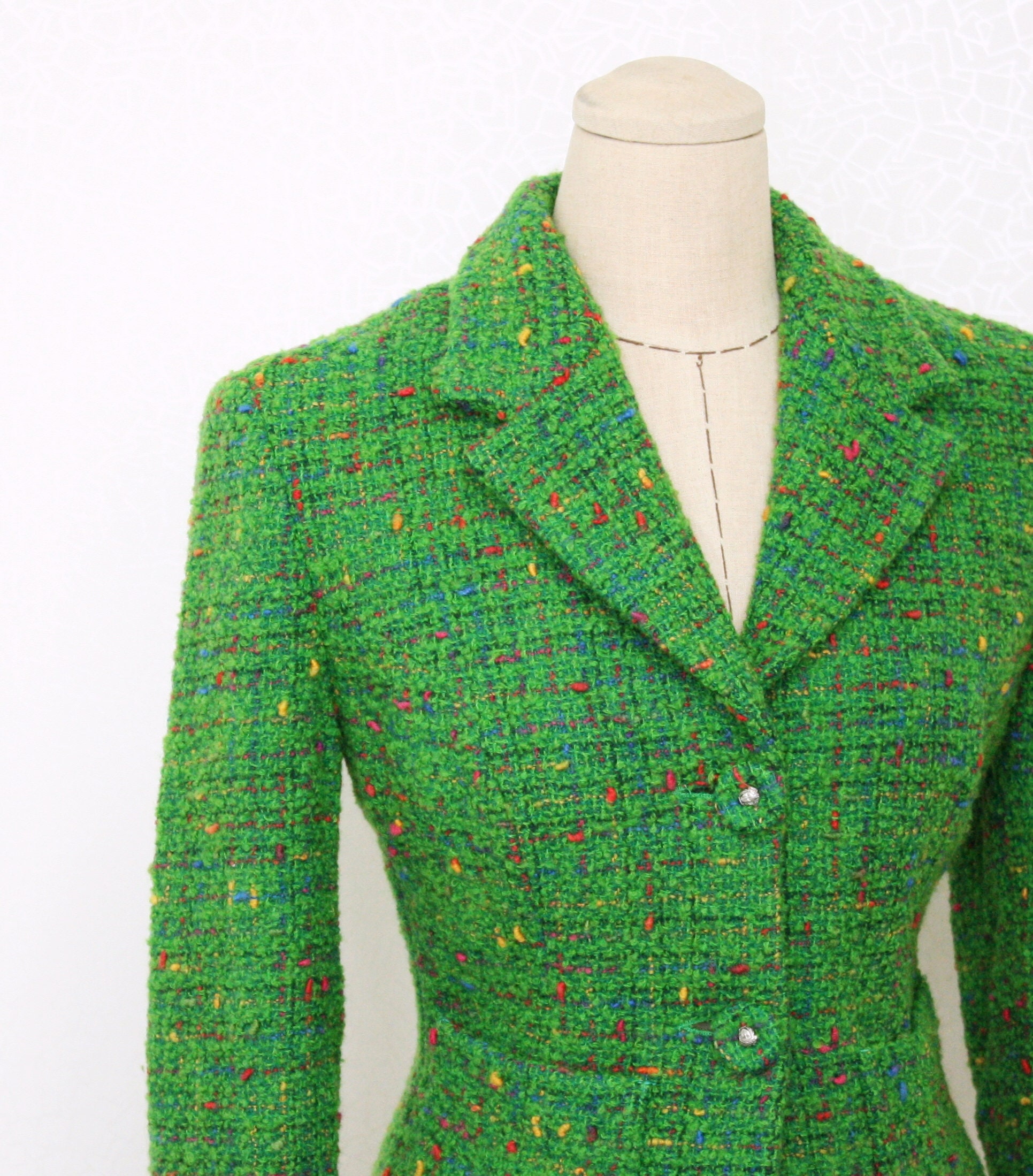 versace tweed jacket