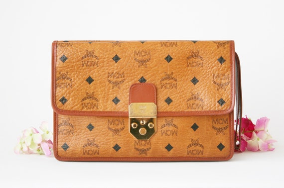 Mcm Visetos Multi Purpose Clutch Bag