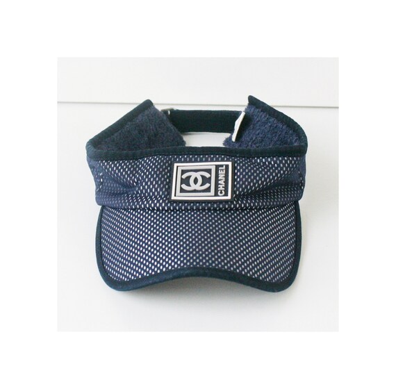 Auth Vintage CHANEL Sun Visor Hat