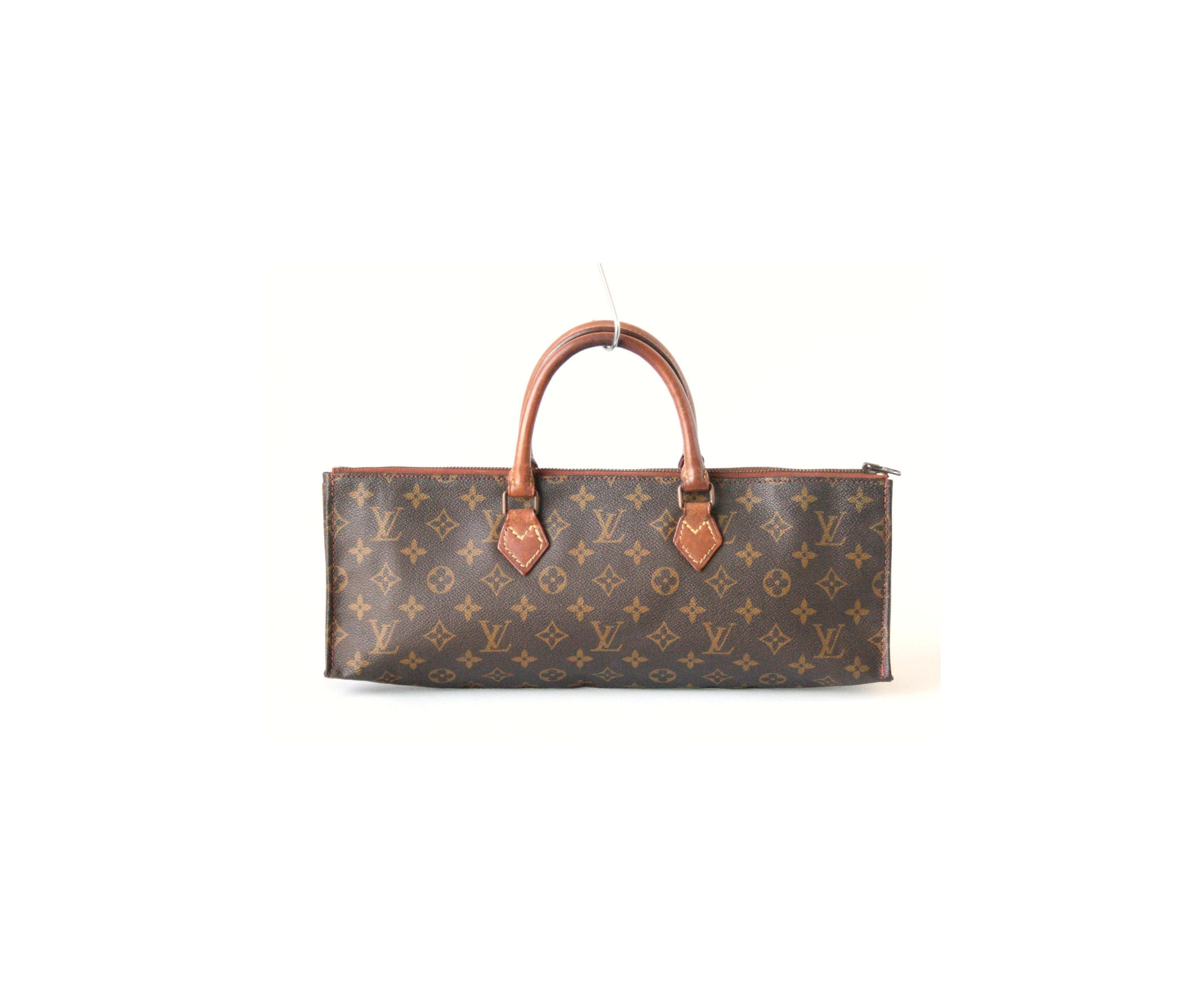 Louis Vuitton Rare Vintage Monogram Garment Bag Insert Pouch 6LZ1209 –  Bagriculture