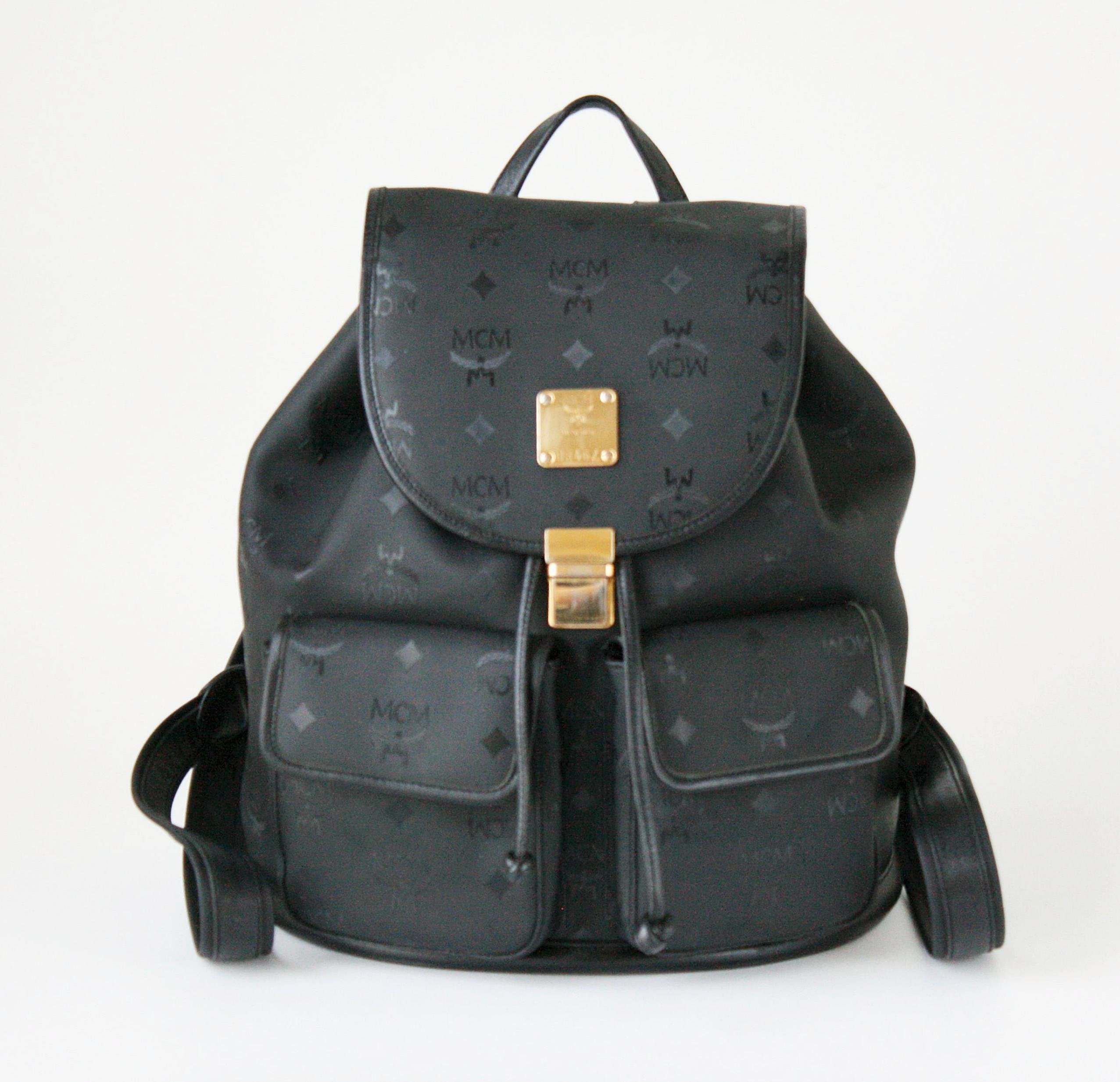 MCM Backpack and bumbags Men MMKASDK01BK001 Leather Black 1000€