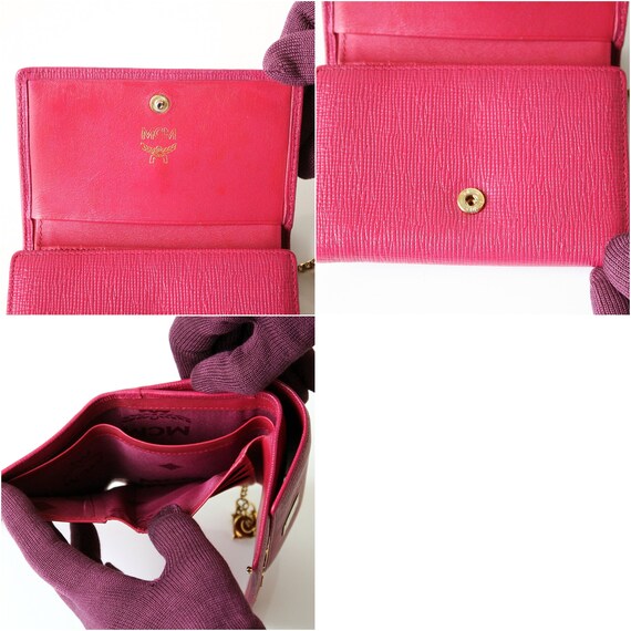 LOUIS VUITTON Magenta Handbag Purse Velvet Interior EXC Condition