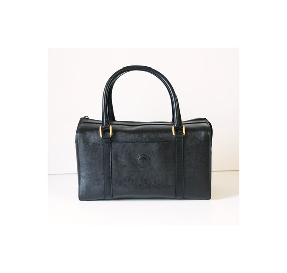 gucci black boston bag