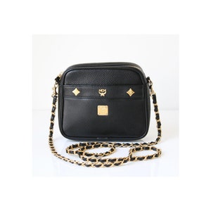 MCM-Logogram-PVC-Leather-Clutch-Bag-Pouch-Black – dct-ep_vintage luxury  Store