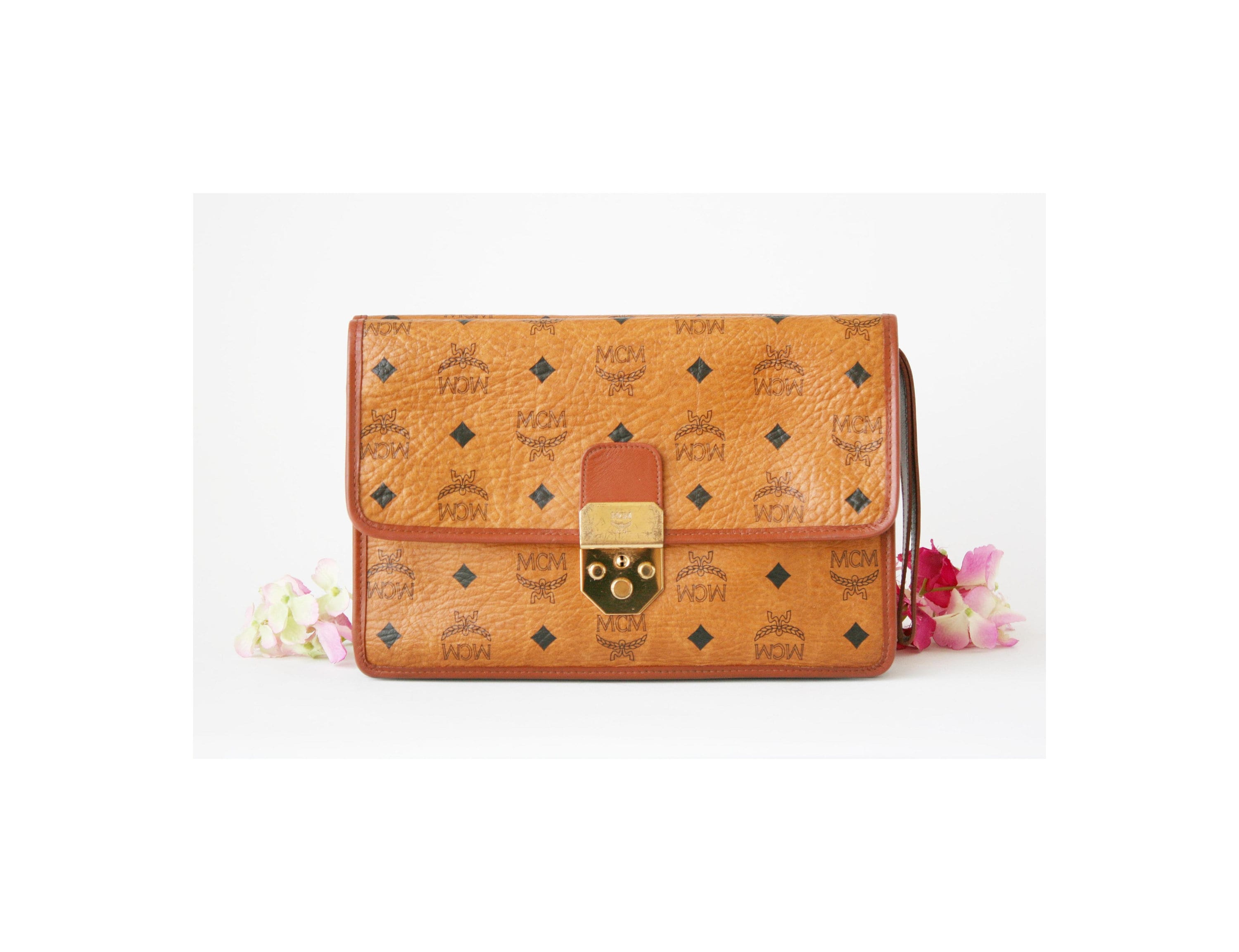 Mcm Visetos Multi Purpose Clutch Bag