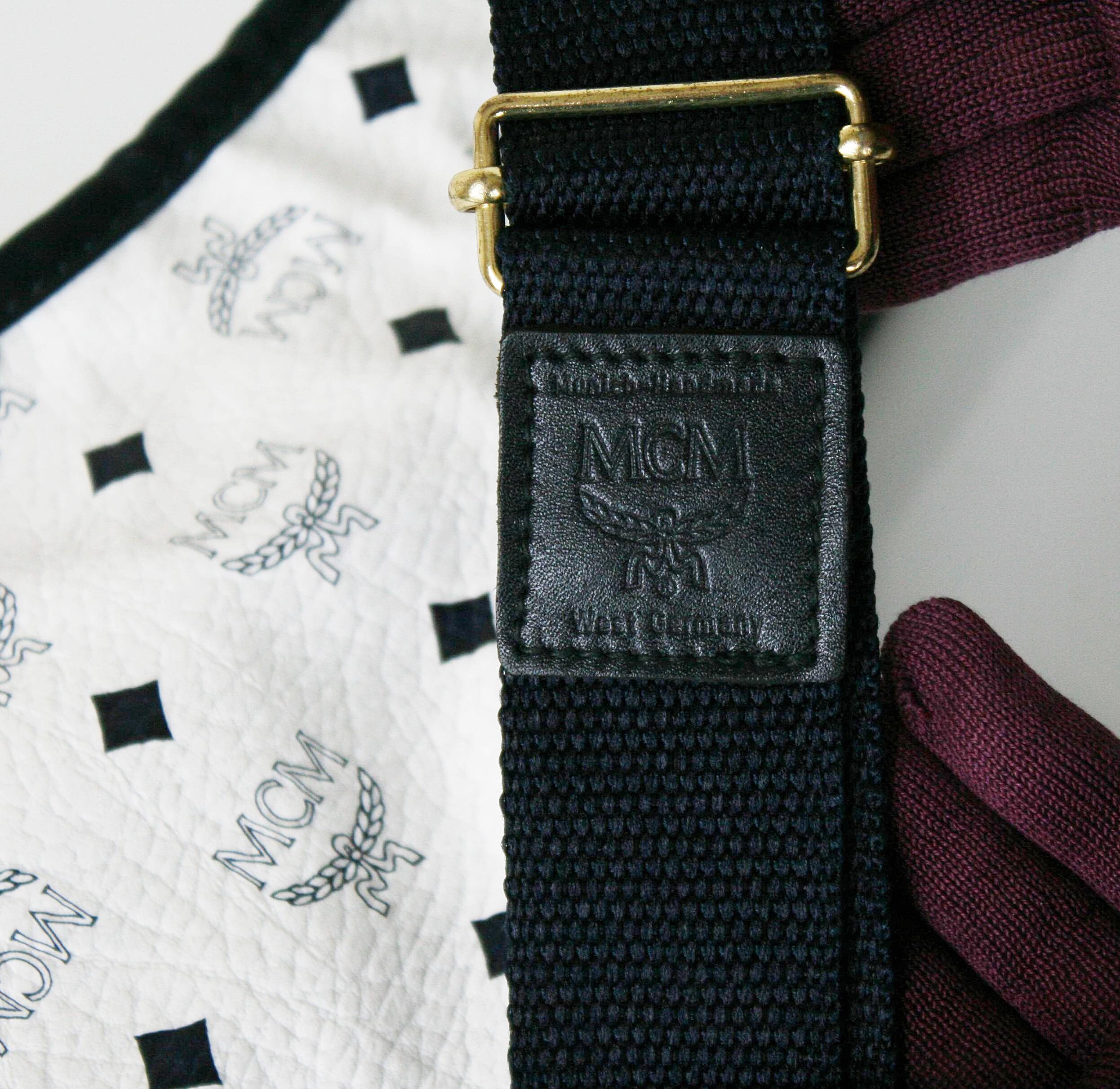 Mcm top tennis bag