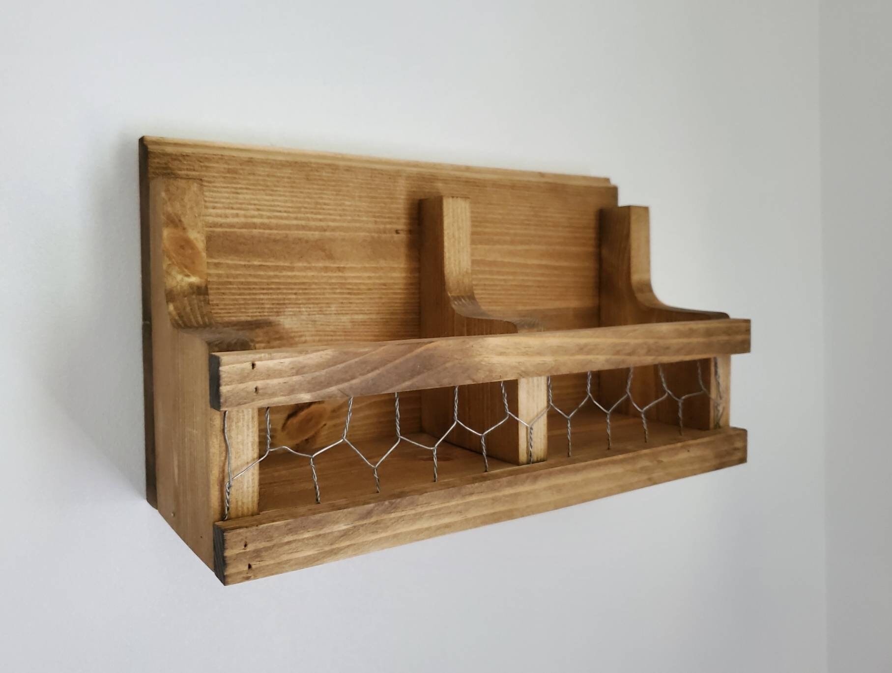 Schlüsselhalter für Wand Wandpost organizer Holz | Etsy